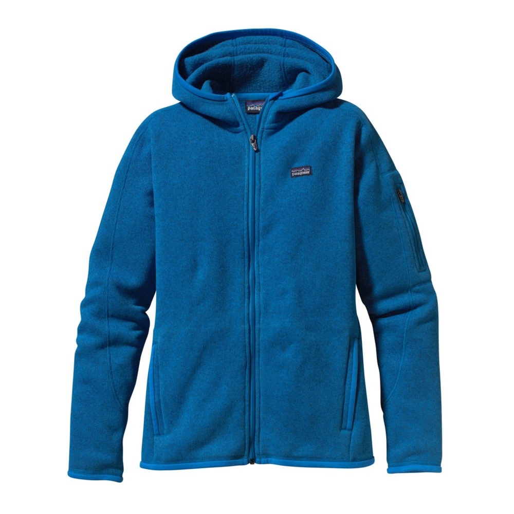Patagonia's Better Sweater Full Zip Hoody in Vibrant Blue